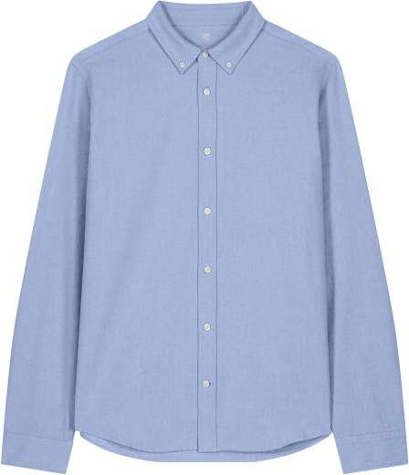 grundstoff.net Hellblaues Oxford Hemd